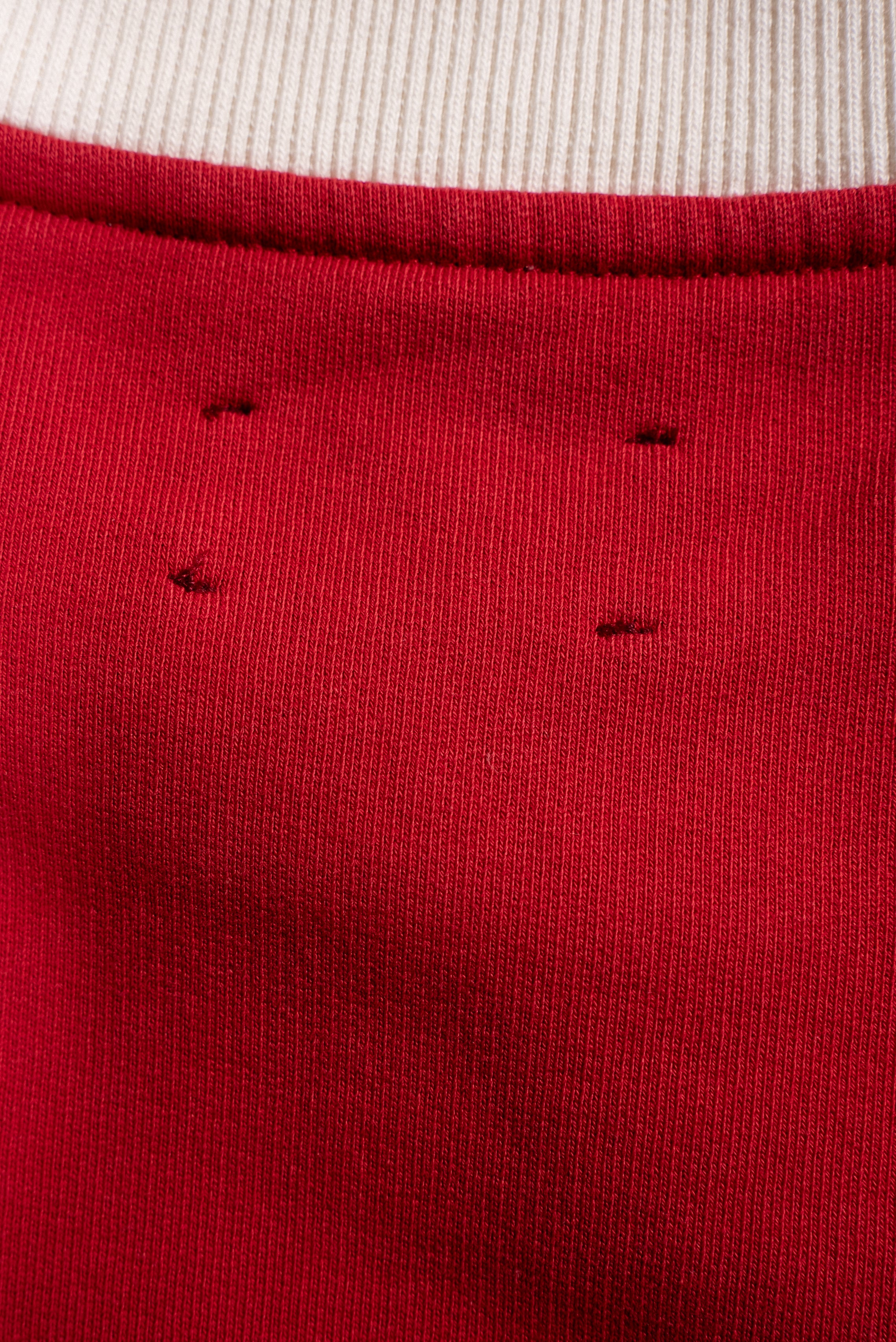 Cadenza Crewneck - Ivory Red
