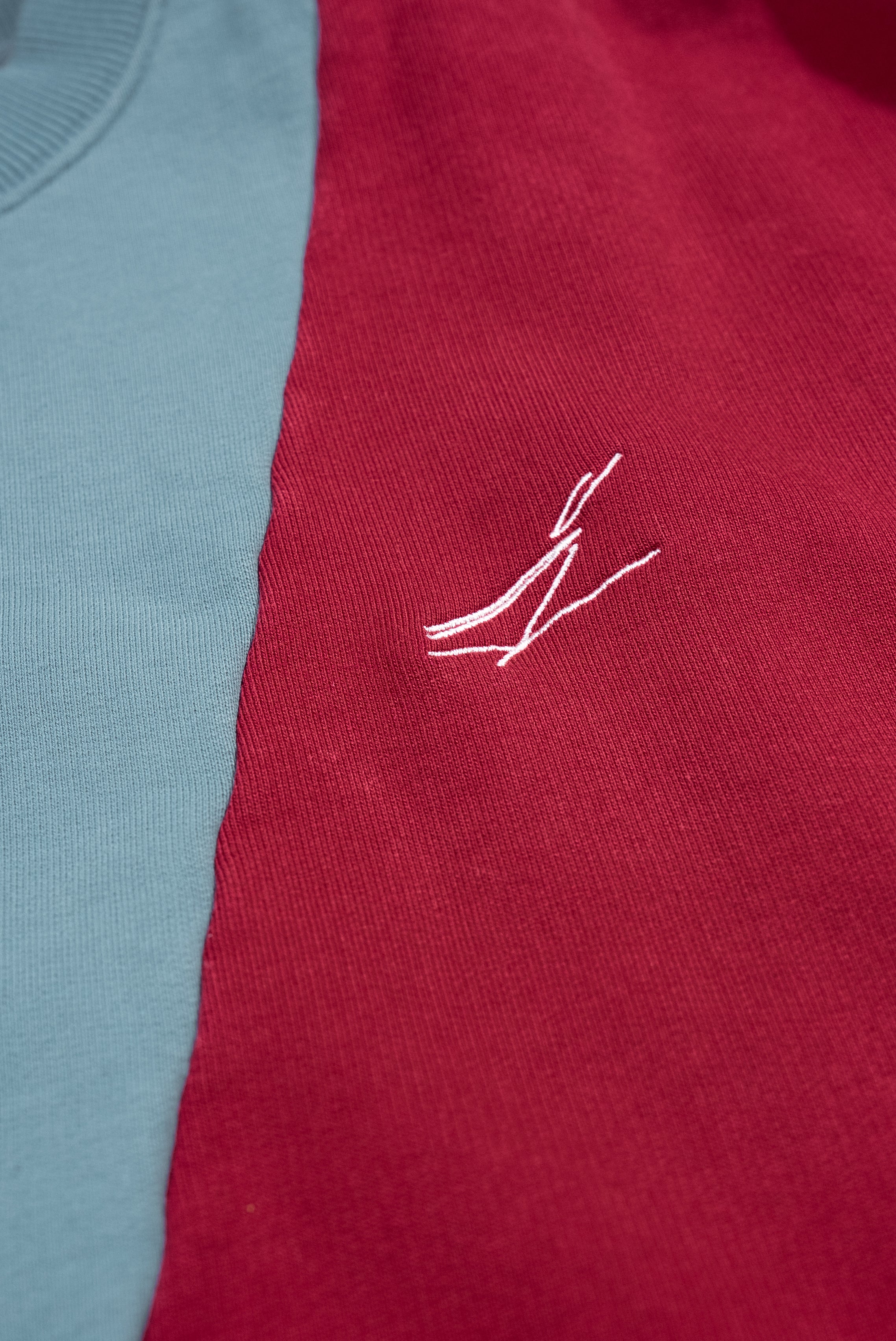 Cadenza Crewneck - Tide / Wine