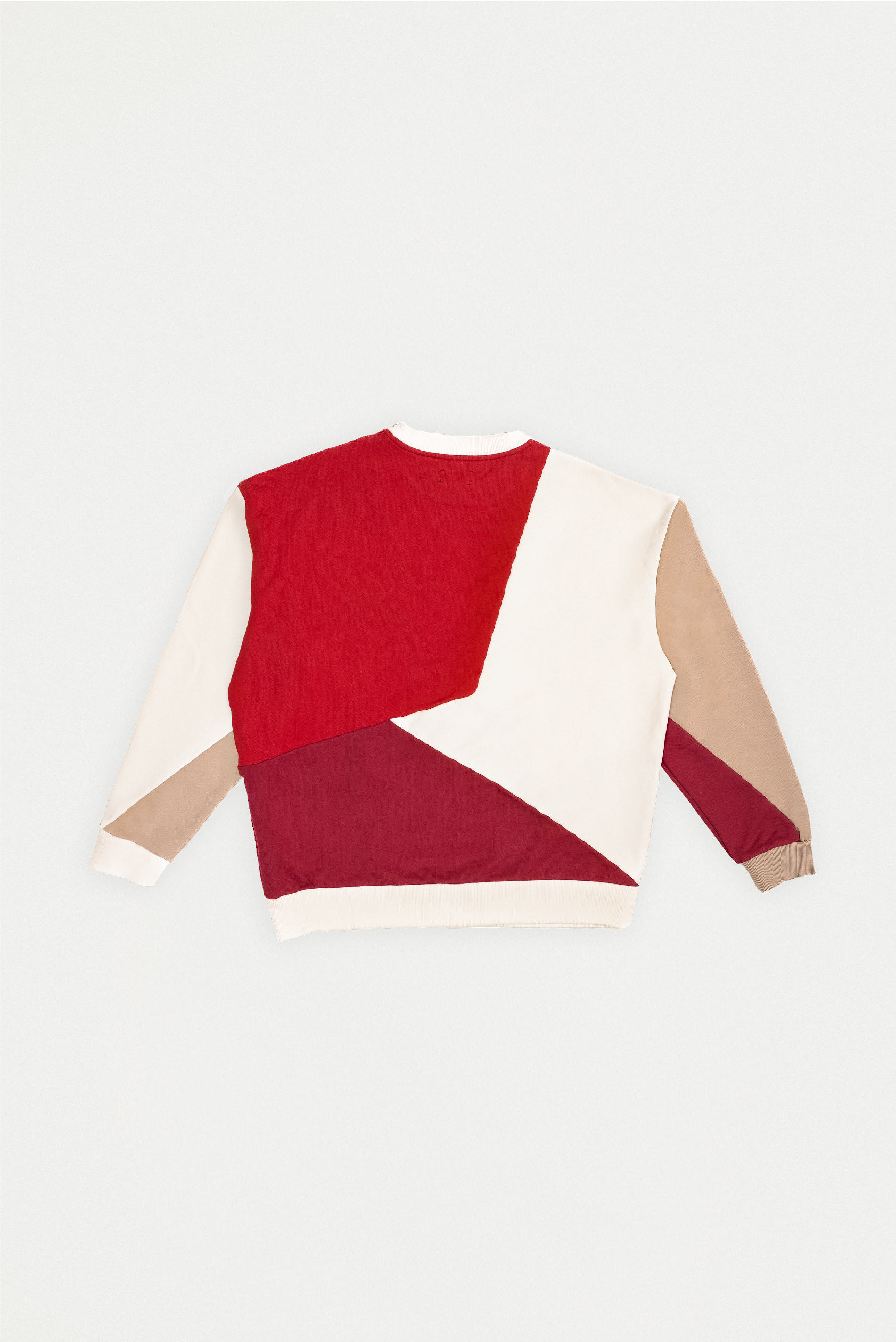 Cadenza Crewneck - Ivory Red